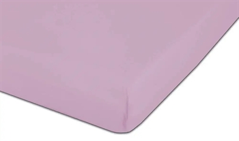 Stræklagen 70x140 cm - Lyserød - 100% bomuld - Faconlagen til babymadras - Turiform